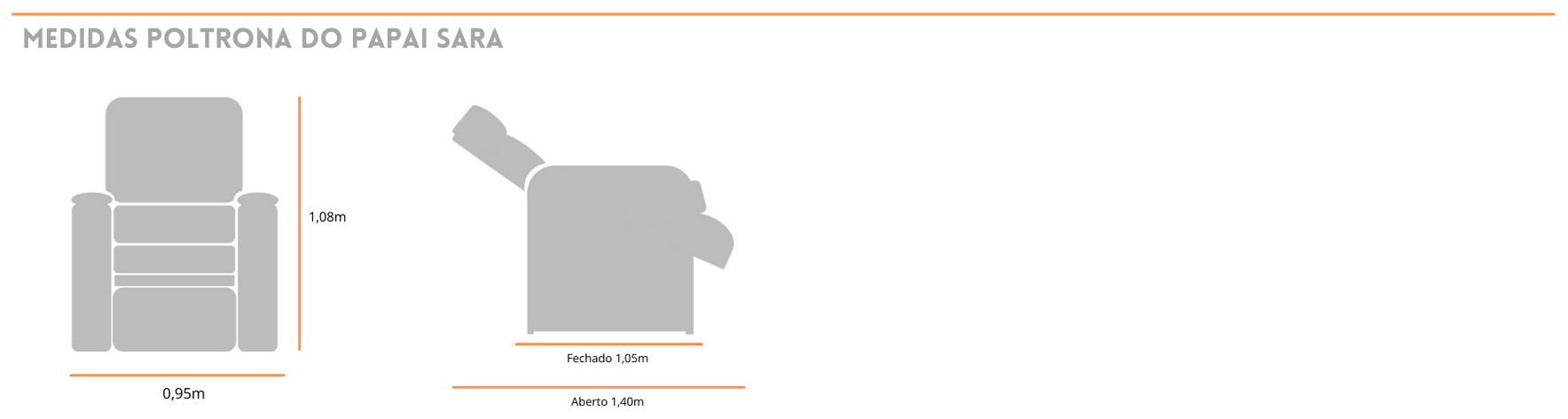 POLTRONA DO PAPAI-SARA - Especificaciones